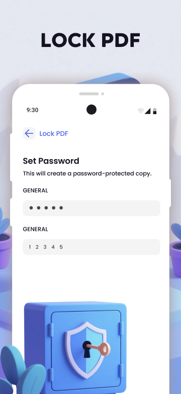 Easy View PDF Merge PDF Screen